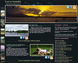 Lost in Australia Website